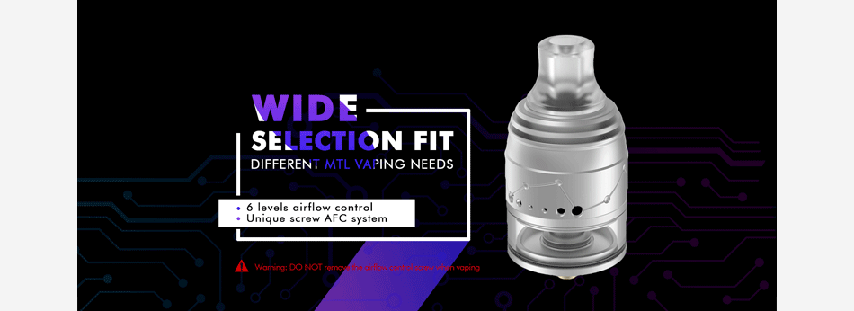 Vapefly Galaxies MTL RDTA 2ml WIDE SELECTION FIT DIFFERENT MTL VAPING NEEDS